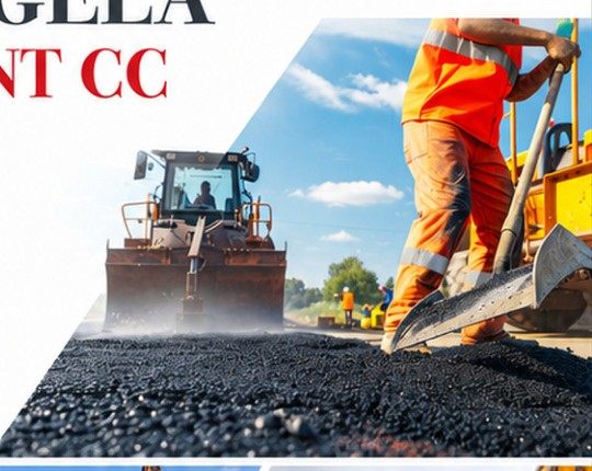 Road construction works