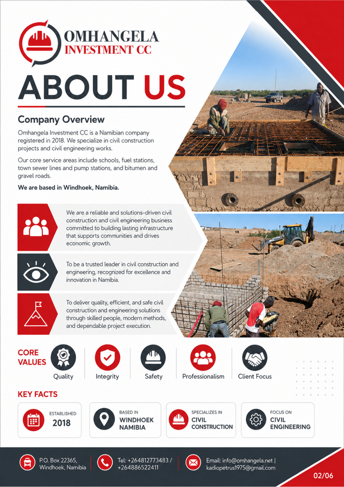 About Omhangela Investment CC