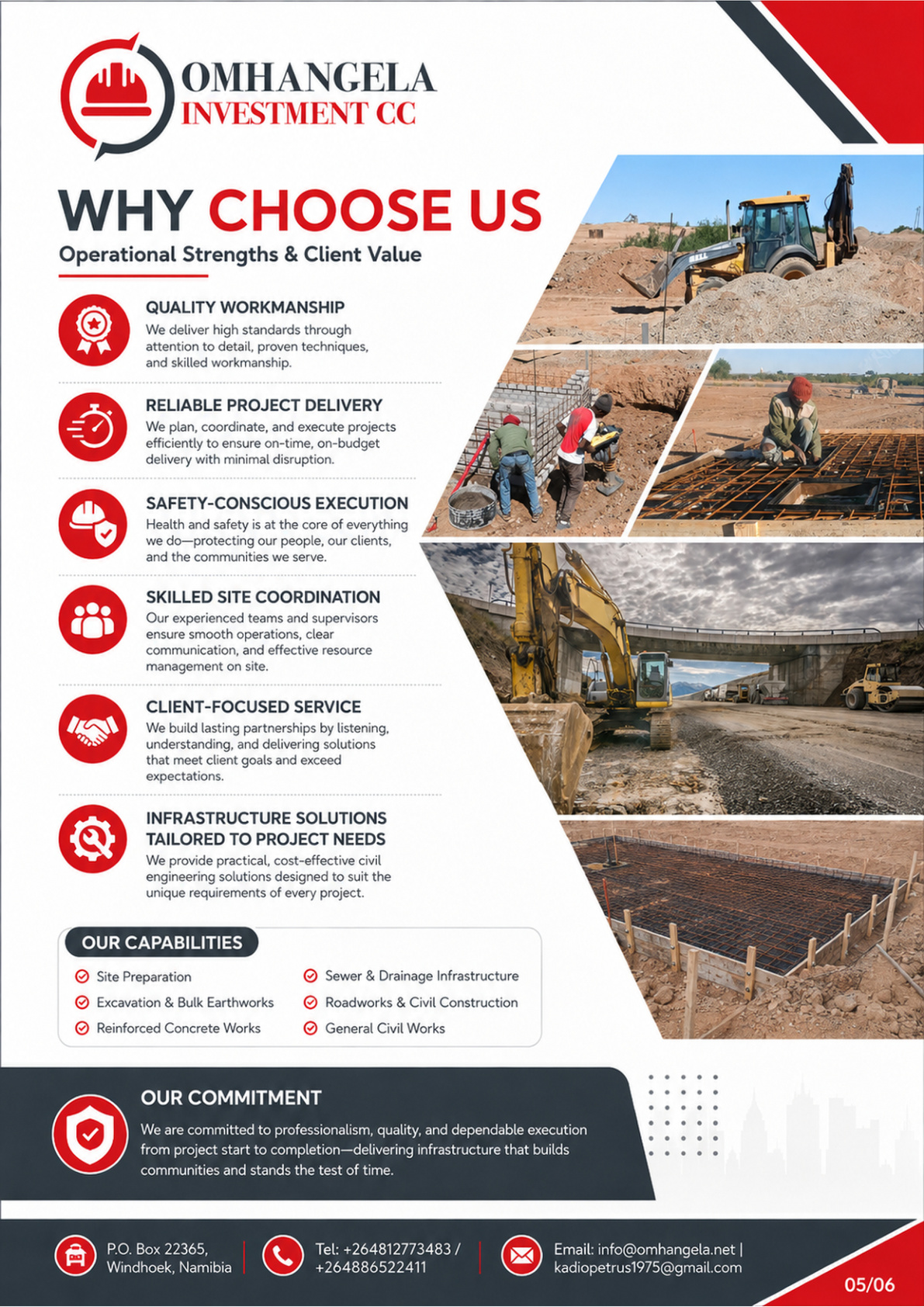 Infrastructure works